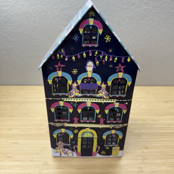 HAVE A LUSH CHRISTMAS TIN HOUSE. 10.5" (tin only) 2024 - Picture 1 of 4